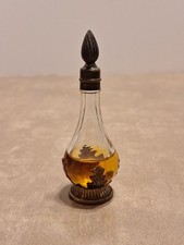 Antique Avon Perfume Genie Bottle .5 Fl Oz Cottillion picture
