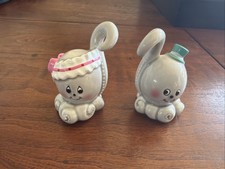 Vintage Adorable NORCREST Japan Octopus Salt Pepper Shakers RARE Anthropomorphic picture
