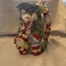 VTG 1989 Fitz & Floyd 2 Quart Pitcher 10