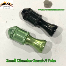 Inhale 2 PCS Small Chamber Sneak A Toke herb tobacco smoking metal pipe picture