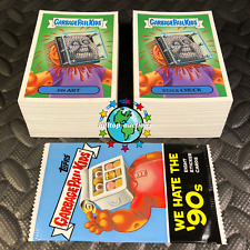 2019 GARBAGE PAIL KIDS WE HATE THE 90's COMPLETE 220-CARD SET +WRAPPER 1990's picture