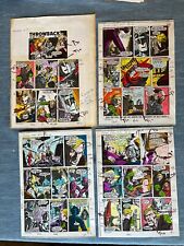 Doctor Who #2 4 Pages Original Color Guide Art UK Marvel Soul Cyberman Part 2 picture