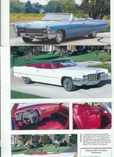 1967 1968 1969 1970 CADILLAC DeVILLE 12 page Article FLEETWOOD picture