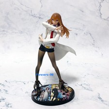 22CM Anime Steins Gate Figure Makise Kurisu Standing Model Toy Gift Collectible picture