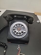 Vintage Western Electric Bell Embellished Rotary Black Phone picture