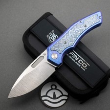 NEW Griffin Co. x Urban EDC Scout F3.5 MagnaCut, Crystal Ti, Ti Seigaiha Inlay picture