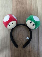 Super Nintendo World Mushroom Headband Ear Ears USJ Japan Theme Park Official picture