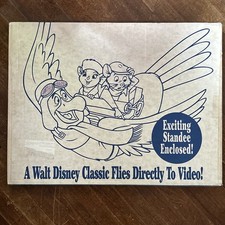 Disney VHS Retail Store display Rescuers Down Under  New Sealed In Box 1991 picture