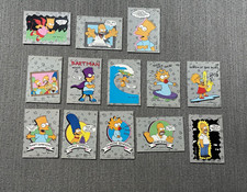 Topps 1990 The Simpsons BARTMAN Sticker Non-Sport Trading Card Lot (13) picture