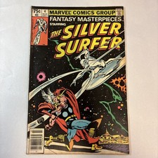 Fantasy Masterpieces #4 1979 Marvel Comics Silver Surfer / Thor Iconic C #23T7 picture