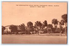 1949 The Worthington Steam Heated Apartments Venice Florida FL Vintage Postcard picture