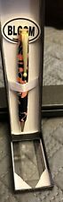 HANDMADE BALL POINT PEN Bloom Woodworking Acrylic Marble Resin CORAL/BLACKswirl picture