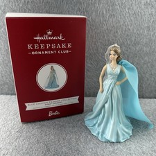 Hallmark Keepsake Barbie Ornament Blue Chiffon 2019 Club Member Exclusive picture