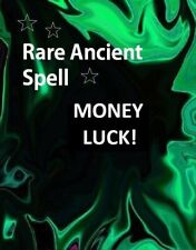 X3 Extreme Money Luck - Luck for Money $$$ -  Rare Pagan Magick Triple Casting picture