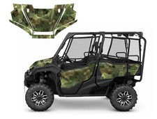 2016-25 Honda Pioneer 1000-5 Limited graphics decal kit 24 mil Poly Camo 1909 picture