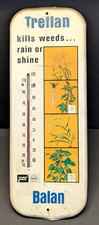 Vintage Thermometer Treflan Balan Agricultural Chemicals Advertising Metal 16
