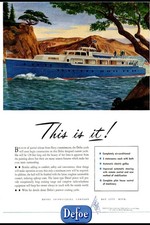 Defoe Shipbuilding Company Vintage Ad Poster - 16x24