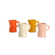 Balvi Espresso Moka Mug Set Coffee Maker Design Italian Ceramic picture