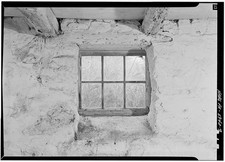 9. DETAILED INTERIOR VIEW OF WINDOW ON EAST WALL OF COOLING ROOM - Spring picture