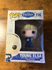 Funko Pop Frozen Vinyl Figure Disney Young Elsa #116 Vinyl Figure NOT MINT picture