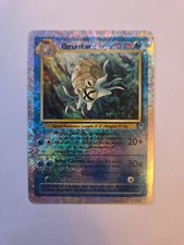 Pokemon Omastar 58/110 Legendary Collection Reverse Holo 2002 WOTC Vintage picture