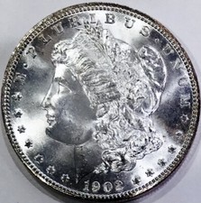 ⭐️1902 O⭐️MORGAN⭐️SUPERB GEMBU+++⭐️INSANE QUALITY⭐️SO RARE THIS NICE⭐️WOW⭐️ picture