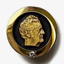 Vintage John Deere 10 yr of Service Award Pin 10K Gold 4.19g Collectible picture