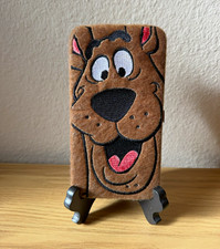 Scooby-Doo Brown Zip-Around Bifold Wallet, Embroidered, Credit Card, Unisex picture