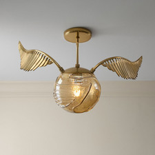 Pottery Barn Harry Potter™ Golden Snitch™ Glass Globe Pendant picture