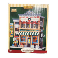 LEMAX Harvest Crossing 3RD Street Five & Dime Store Retired New Lighted Building picture