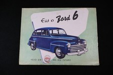 Vintage Ford 6 Sales Brochure 1947-48 Spanish picture