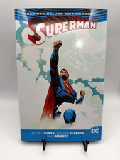 DC Superman Rebirth Deluxe Edition HC Vol 1-4 Set Tomasi Gleason Mahnke picture