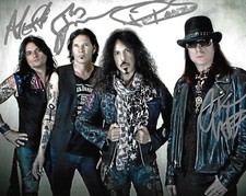 Quiet Riot signed 8x10 photo Mental Health Rock Music Rare COA LOOK picture
