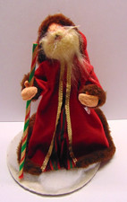 1996 Christmas Annalee Doll Wandering St. Nick Santa Clause picture