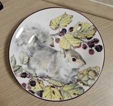 Small Wildlife Collector Plate - Poole & Royal Kendall - Mice & Squirrell picture