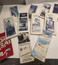 Vintage AAA & Chevron Travel Guides Lot – California Cities, Oregon/Washington, picture