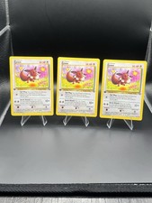 Eevee 51/64 Jungle Regular Lot of 3. All First Edition. Pokemon Card picture