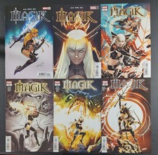 Magik #5, 6, 7, 8, 9, 10  NM  Lot of 6  Marvel Comics 2025  A Covers picture