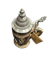 Zöller & Born Limited Edition German Beer Stein Handpainted Lidded Ceramic picture
