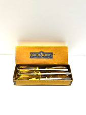Vintage Proto Tools Professional Quality Flat Tip No. 9832 Screwdrivers; Qty 6 picture
