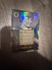 2024 Pieces of the Past 1800s Edition HELEN KELLER #112 RARE Handwritten Relic picture