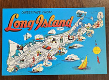 Tomlin Art Co. Greetings From Long Island NY Milt Price Photochrome Divided Back picture
