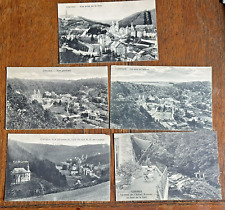 Vintage Early 1900's Clerveaux, Luxembourg Postcards - Lot of 5 picture