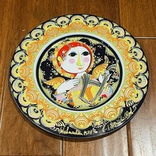 Rosenthal Bjorn Wiinblad Limited Collector’s Weihnachtsteller Xmas Plate 1978 picture