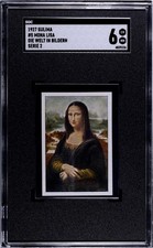 1927 Sulima MONA LISA DIE WELT IN BILDERN DA VINCI ULTRARARE SGC 6 Highest Grade picture