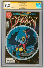 CGC SS 9.2 The Demon SIGNED Matt Wagner Cover Story & Art / Jack Kirby Character picture