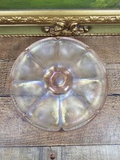VTG Fenton Velva Rose 75th Anniversary Trinket Plate, 8