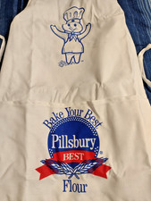 1993 PILLSBURY CO DOUGHBOY FULL LENGTH APRON ADJUSTABLE NECK FASTENER NEW picture