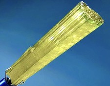 Large Rare Gorgeous Green Cap Gold Tourmaline Crystal Natural Gemstone Cluster picture