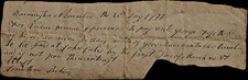 1799 Barrington NH Promissory Note – Rev War Lt Jonathan Perkins – Signed picture